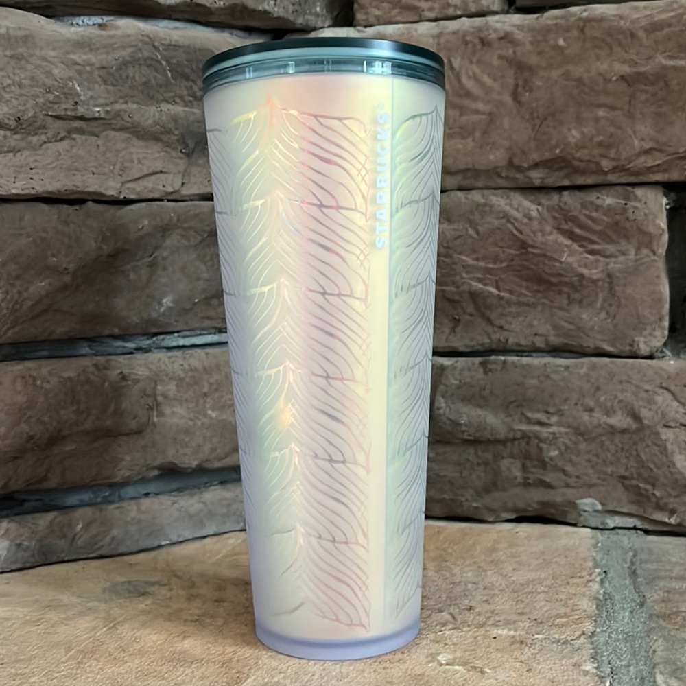 Starbucks 50th Anniversary 2021 Mermaid Frosted Sirens‎ Tail Iridescent Tumbler